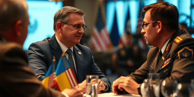 Cooperación Militar: Ucrania y EE. UU. en el Punto Focal