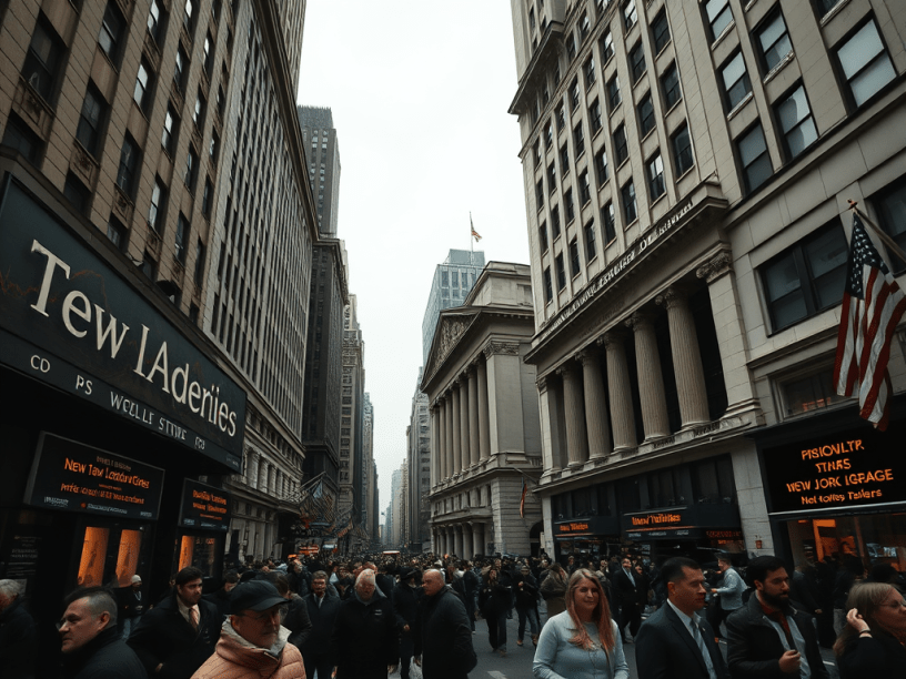 Caídas en Wall Street: Impacto de Nuevos Aranceles