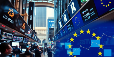 Wall Street y Eurozona: Resultados Mixtos en Bolsa