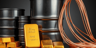 Tendencias de Materias Primas: Petróleo, Oro y Cobre