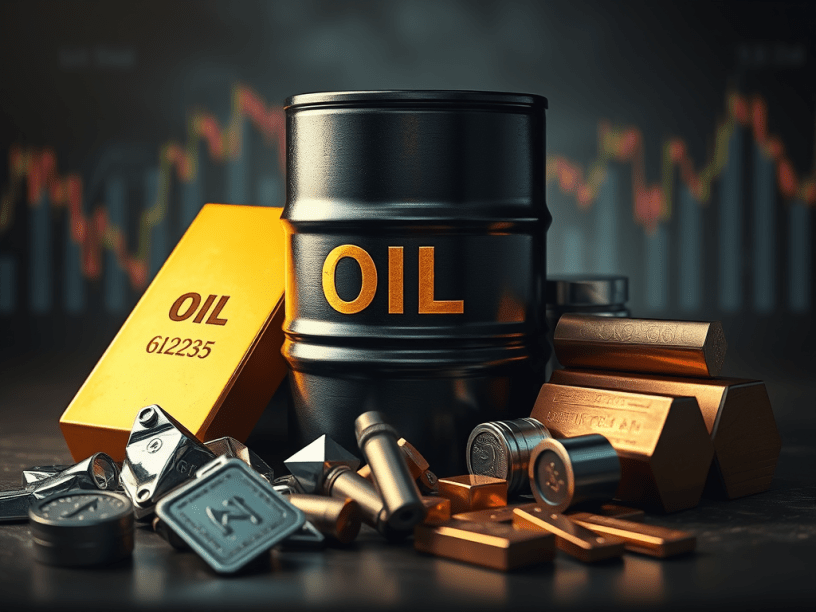 Perspectivas de Inversión en Materias Primas: Petróleo, Oro y Metales