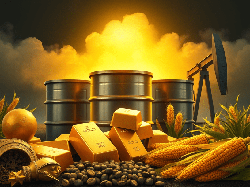 Oro, Petróleo y Granos: Tendencias del Mercado en Septiembre 2025